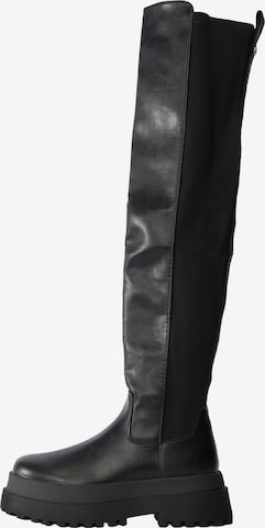 BUFFALO Ylipolvensaapas värissä musta: etupuoli