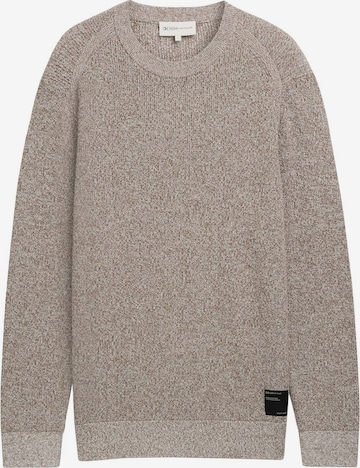 TOM TAILOR DENIM Trui in Beige: voorkant
