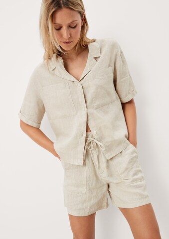 s.Oliver Bluse in Beige