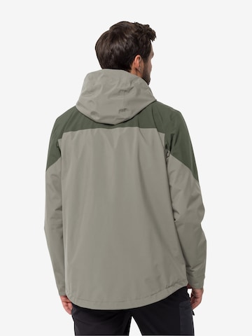 JACK WOLFSKIN Outdoor jacket 'WEILTAL' in Green