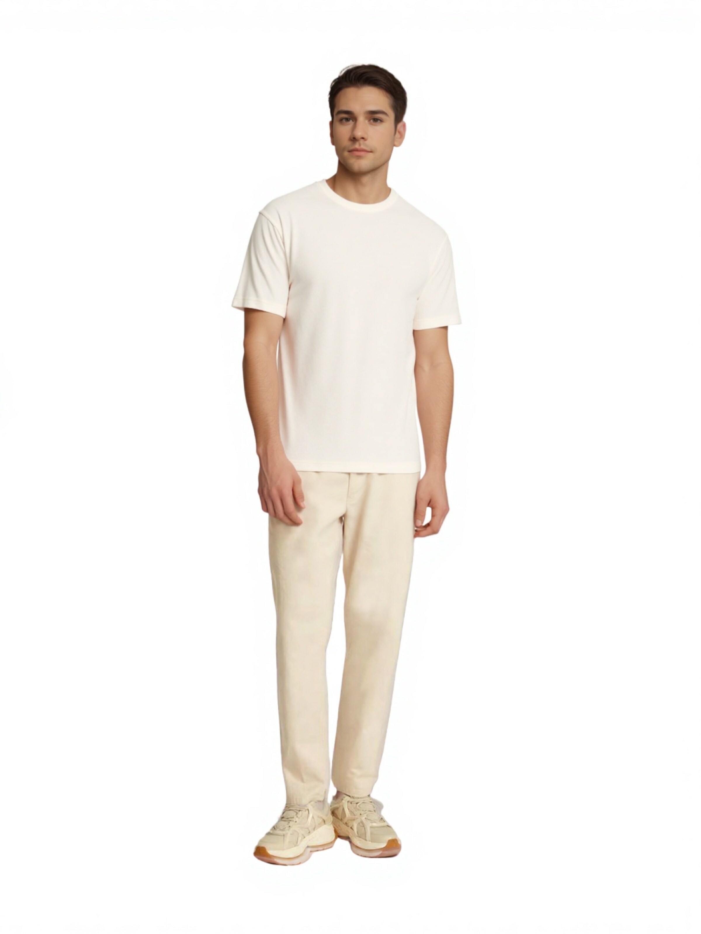 T-Shirt TOM TAILOR en beige