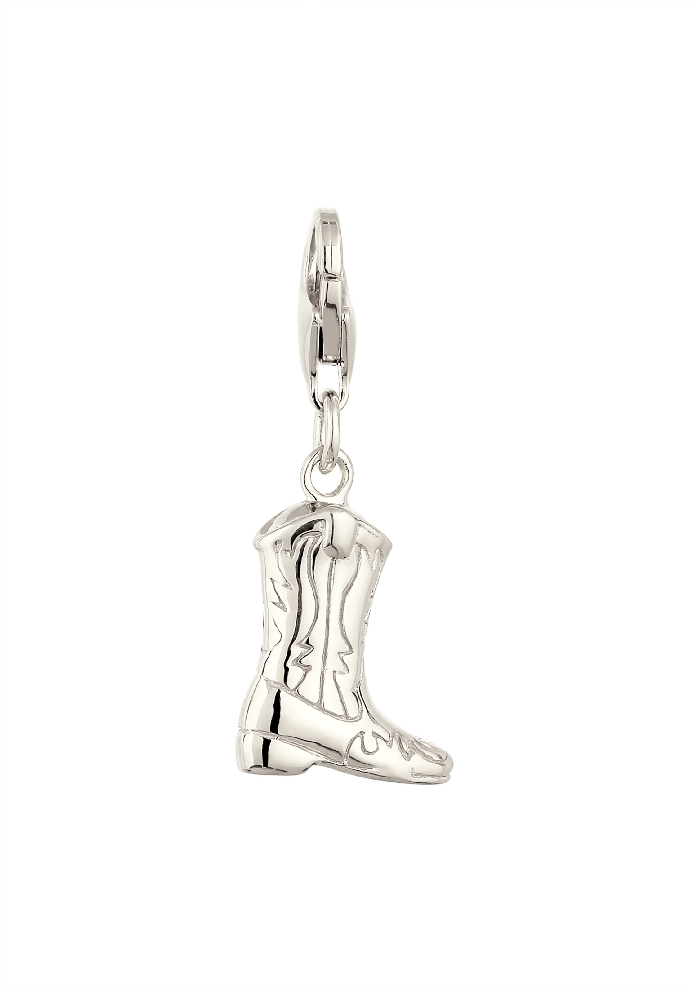 KUZZOI Pendant 'Cowboy Stiefel' in Silver