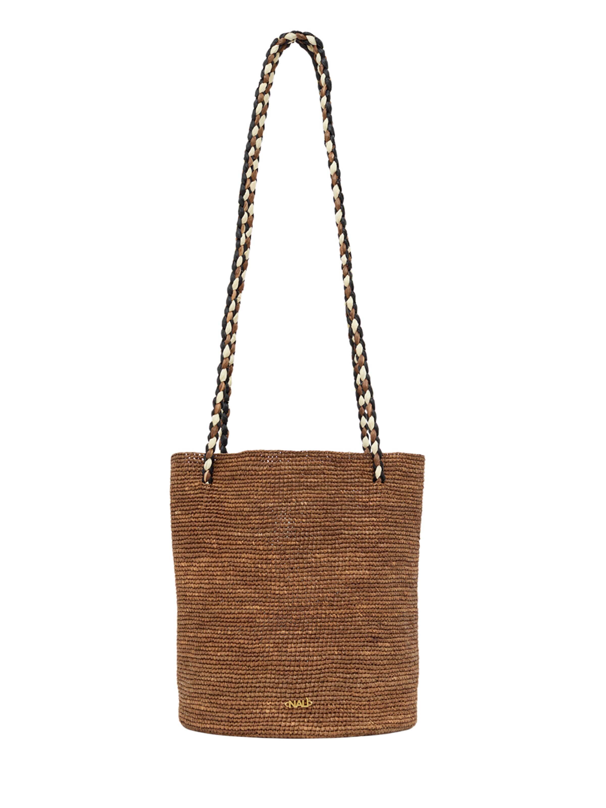 Borsa a tracolla 'RHAMA' di NALì in marrone: frontale