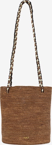 Borsa a tracolla 'RHAMA' di NALì in marrone: frontale