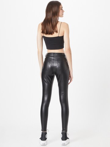 River Island Skinny Παντελόνι σε μαύρο