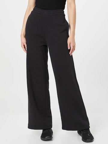 Regular Pantalon 'CALLA' recolution en noir : devant