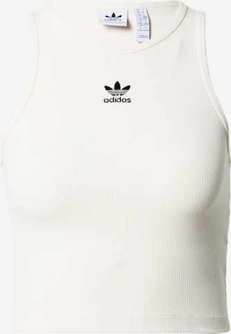 ADIDAS ORIGINALS Топ 'Essentials' в Белый: спереди