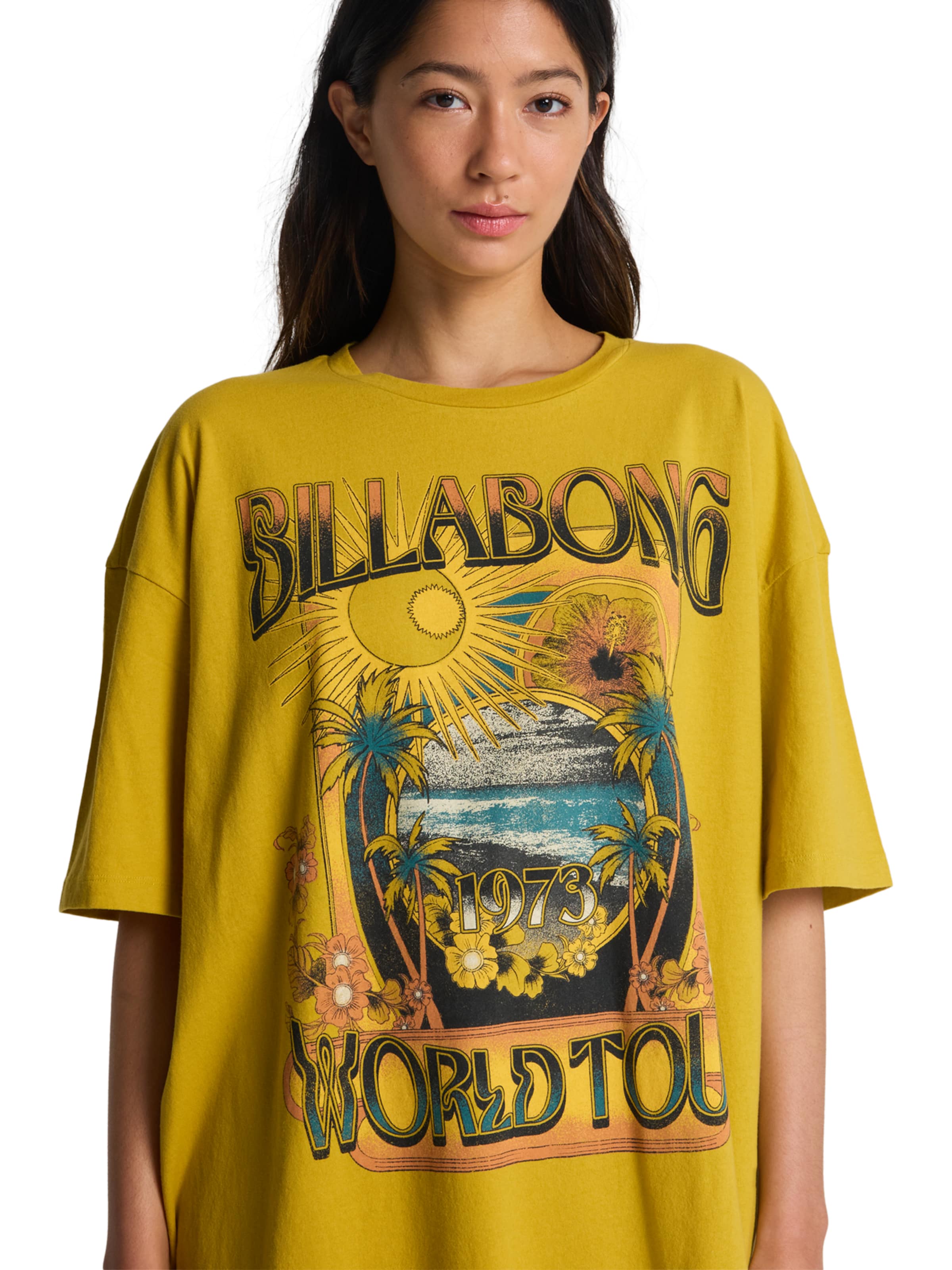 BILLABONG Shirt 'Between Night & Dawn' in Yellow