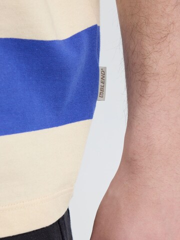 BLEND Rundhalsshirt Loose Fit' BHKaveh ' in Beige