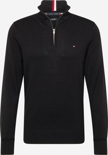 TOMMY HILFIGER Pulover u mornarsko plava / crvena / crna / bijela, Pregled proizvoda