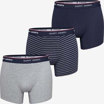 Phil & Co. Berlin Boxershorts ' All Styles ' in Blauw: voorkant