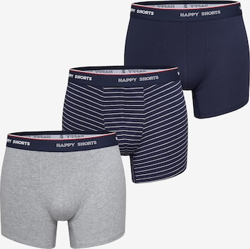 Happy Shorts Retro Pants ' Motive ' in Blau: predná strana