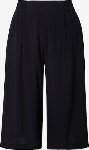 Studio Untold Wide Leg Hose in Schwarz: Vorderseite
