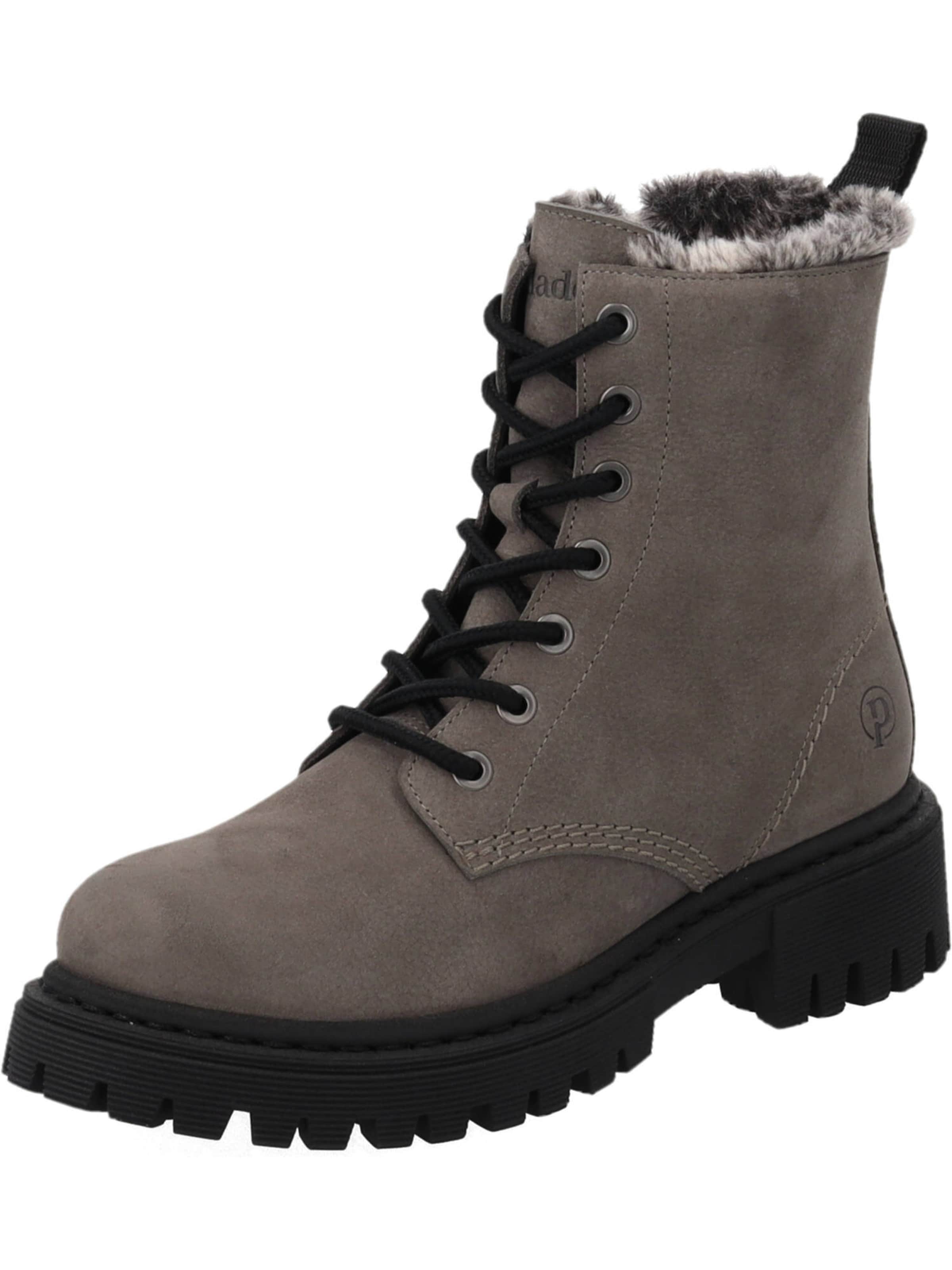 Palado Snørestøvler 'Giase' i grå: forside