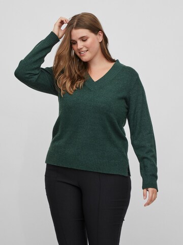 EVOKED Pullover 'Viril' in Grün: predná strana