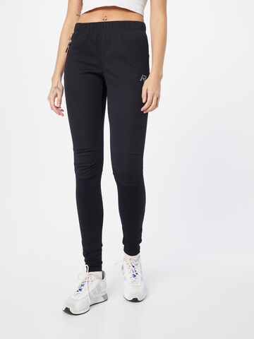 Rukka Skinny Sportbroek 'MAJAJARVI' in Zwart: voorkant