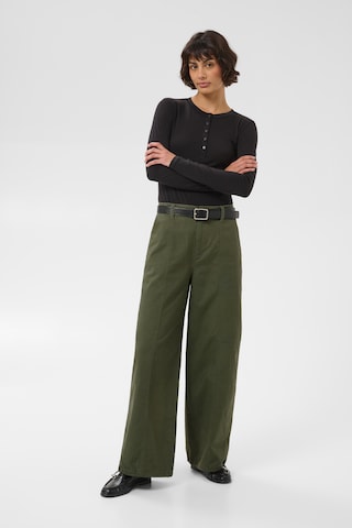 Part Two - regular Pantalón en verde