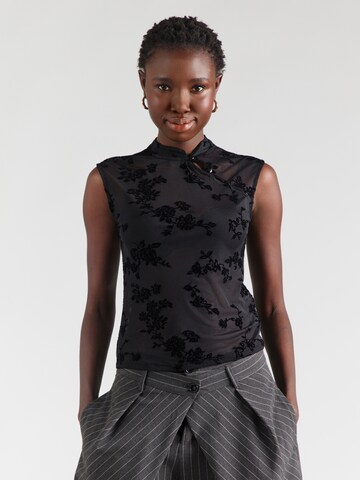 ABOUT YOU - Blusa 'Meriem' en negro: frente