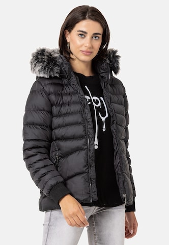 CIPO & BAXX Steppjacke in Schwarz