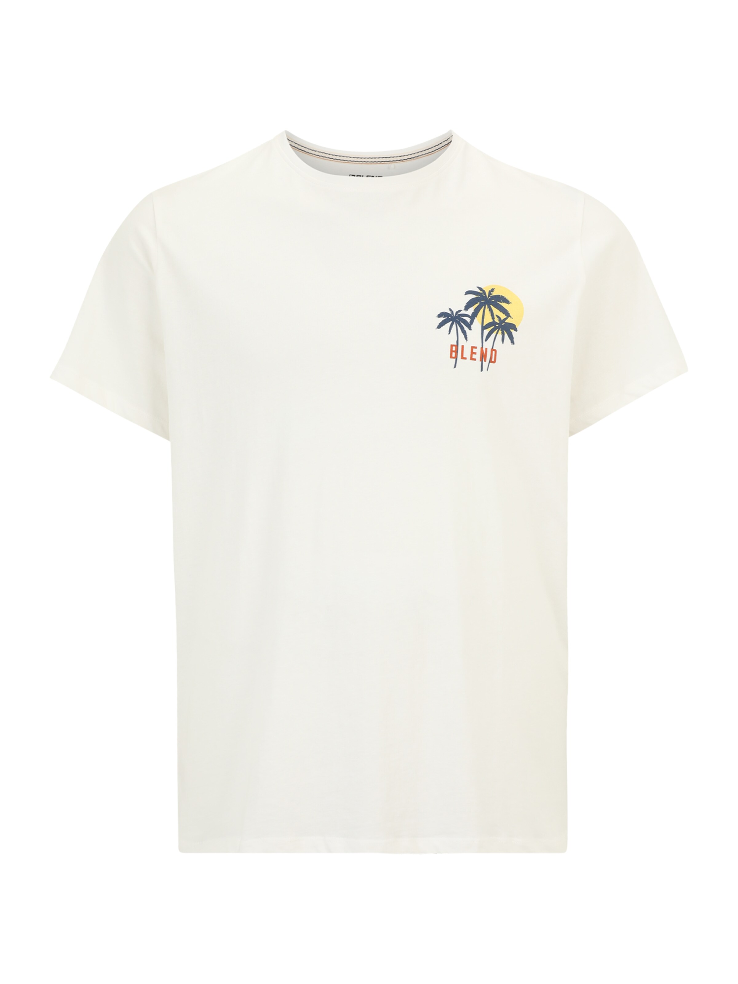 BLEND - Camiseta en blanco: frente
