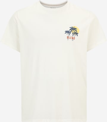 Blend Big T-shirt i vit: framsida