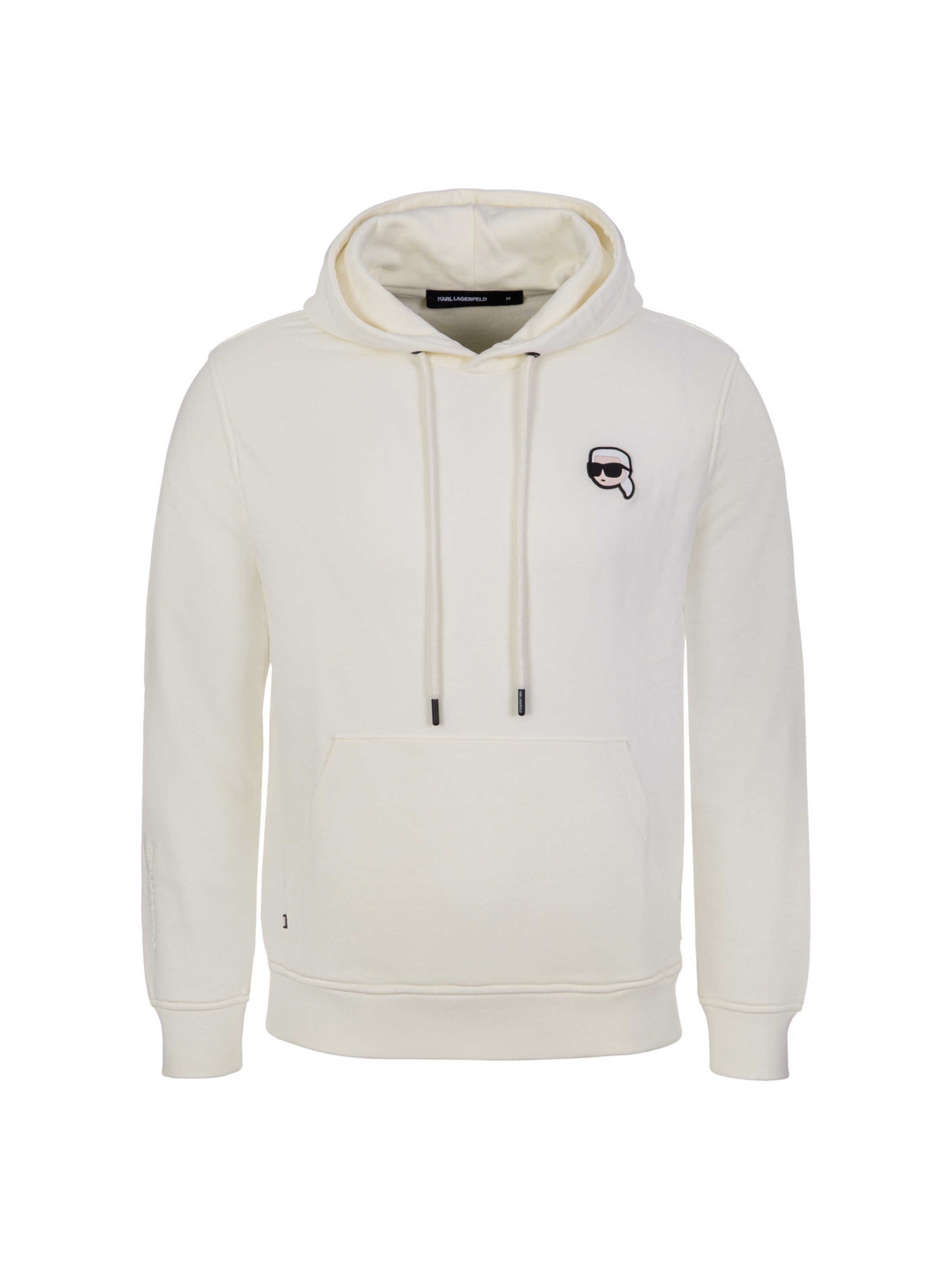 Felpa di Karl Lagerfeld in beige: frontale