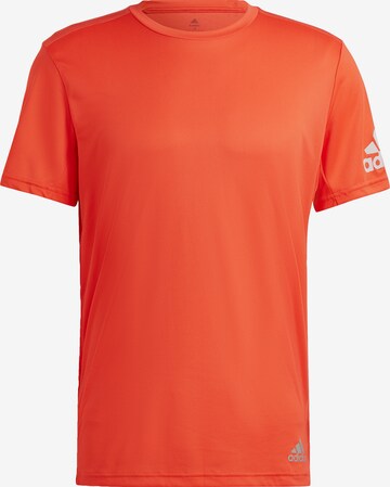 ADIDAS SPORTSWEAR Performance Shirt 'Run It' in Red: front
