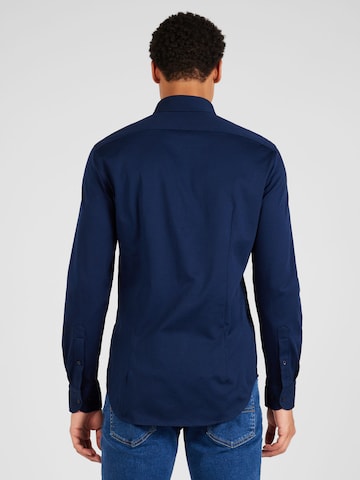 Tommy Hilfiger Tailored Slim Fit Skjorte i blå