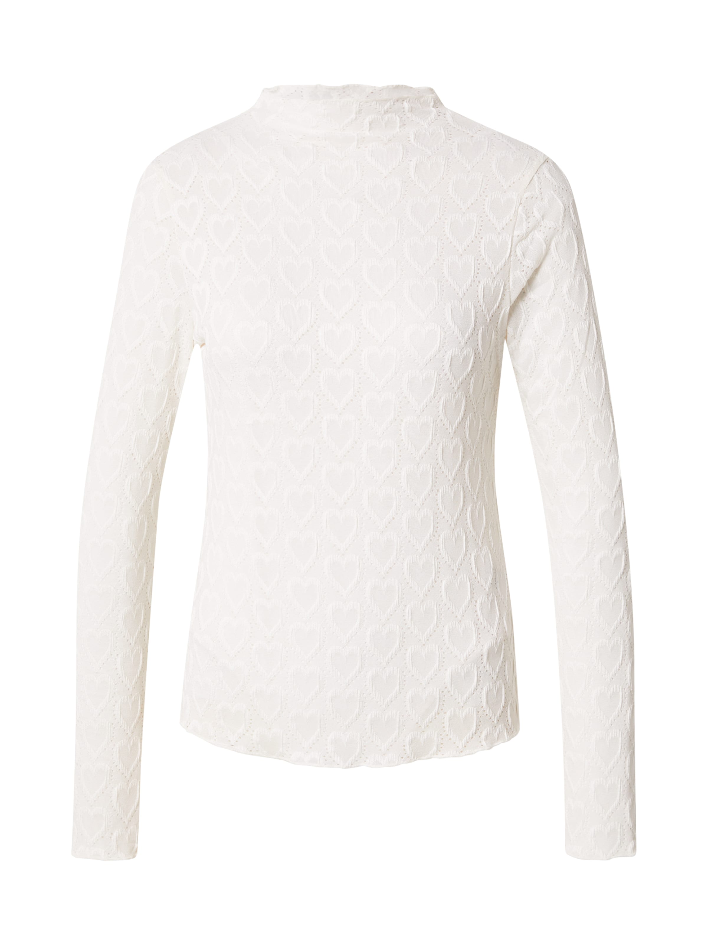 T-shirt 'Le44onia' Hailys en blanc : devant
