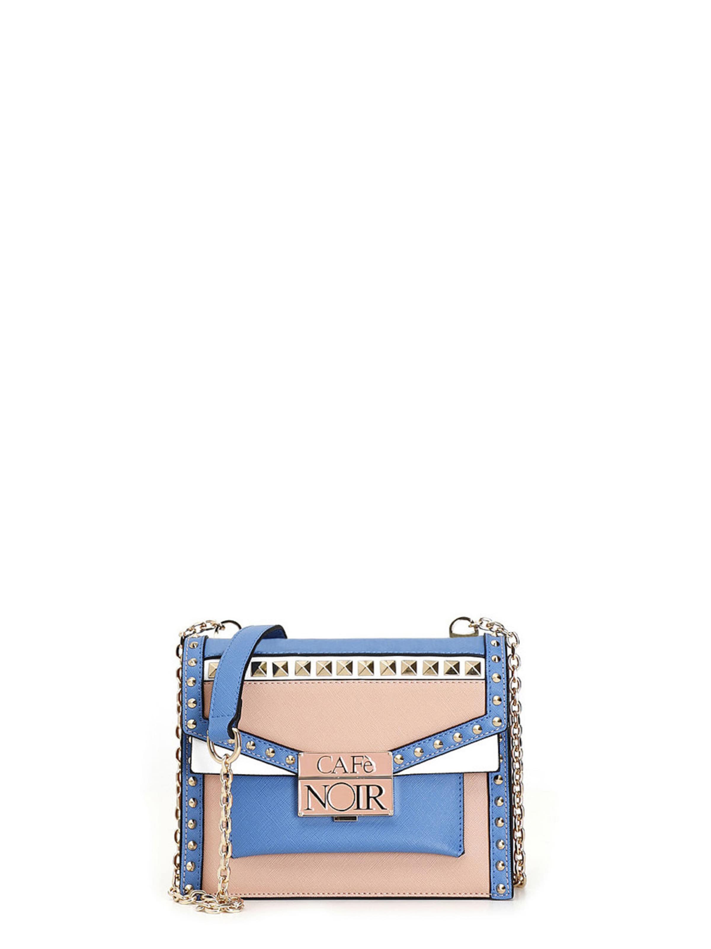 Borsa a spalla di CAFè NOIR in colori misti: frontale