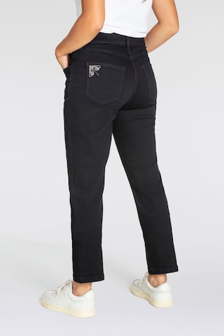MAC Slimfit Jeans in Schwarz