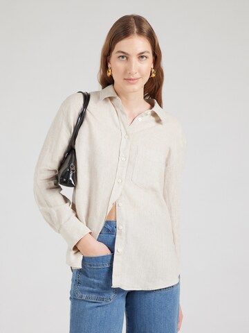 Camicia da donna di GAP in beige: frontale