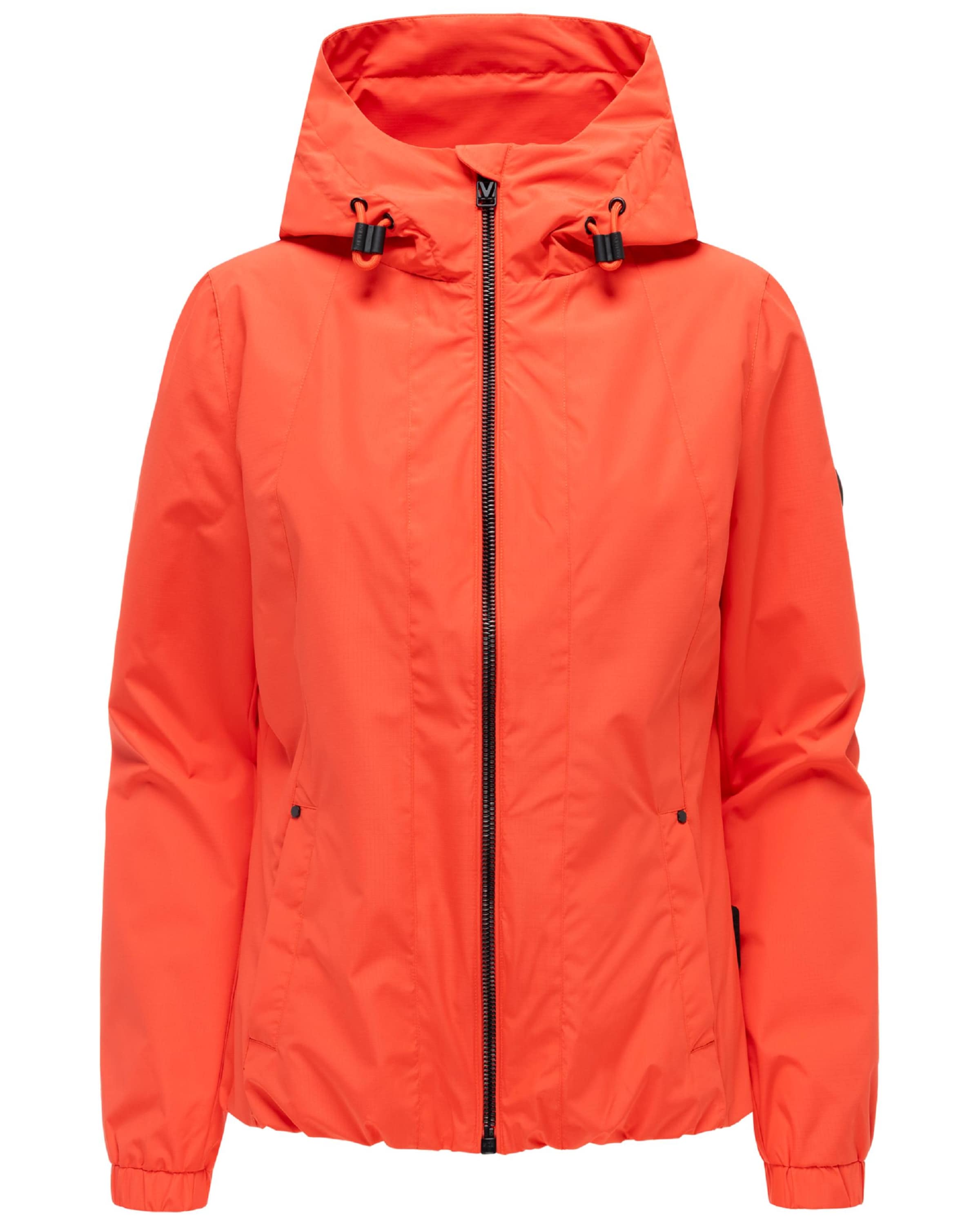 MARIKOO Between-season jacket 'Yoshikoo 16' in Orange: front