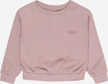 Sweat-shirt GAP en rose : devant