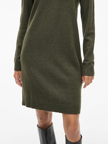 VILA Knitted dress in Green