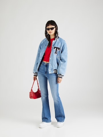 Tommy Jeans - Pullover em vermelho