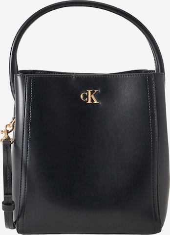 Calvin Klein Τσάντα πουγκί σε μαύρο: μπροστά