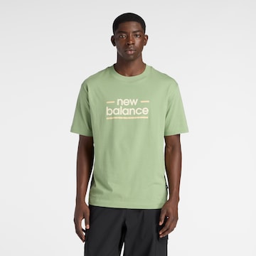 new balance Shirt in Green: front