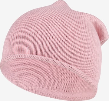 STERNTALER Beanie in Pink: front