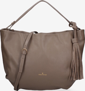 Sac à bandoulière Chiara Ferretti en beige : devant