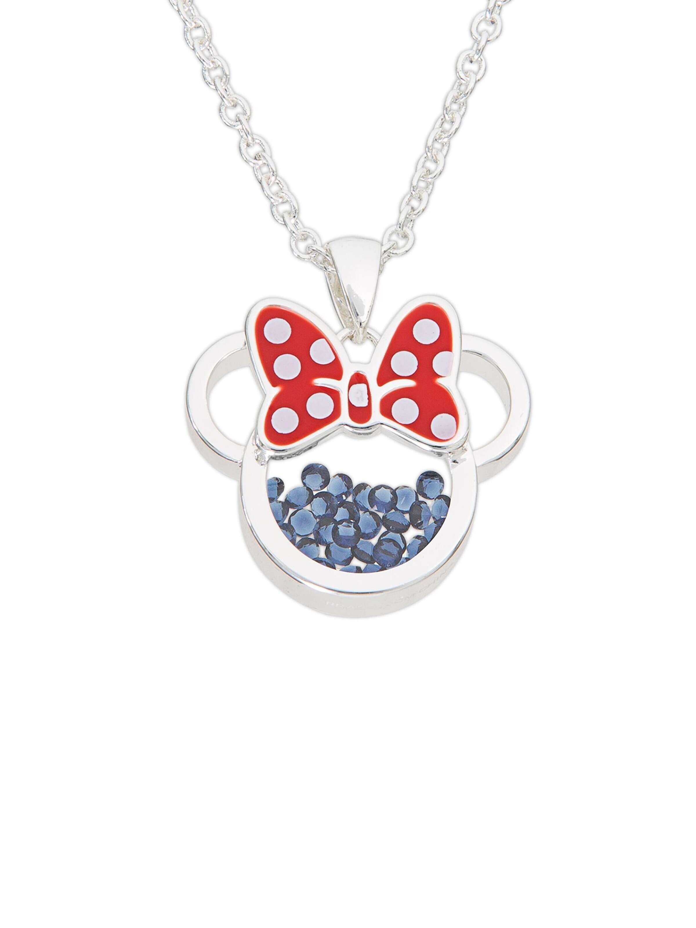 Bijou 'Minnie Mouse Geburtsstein' DISNEY en bleu
