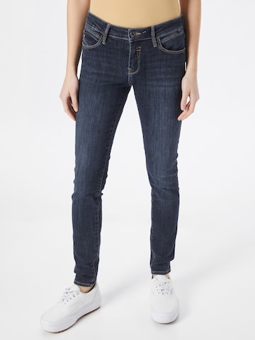 Mavi Skinny Jeans 'ADRIANA' in Blauw: voorkant