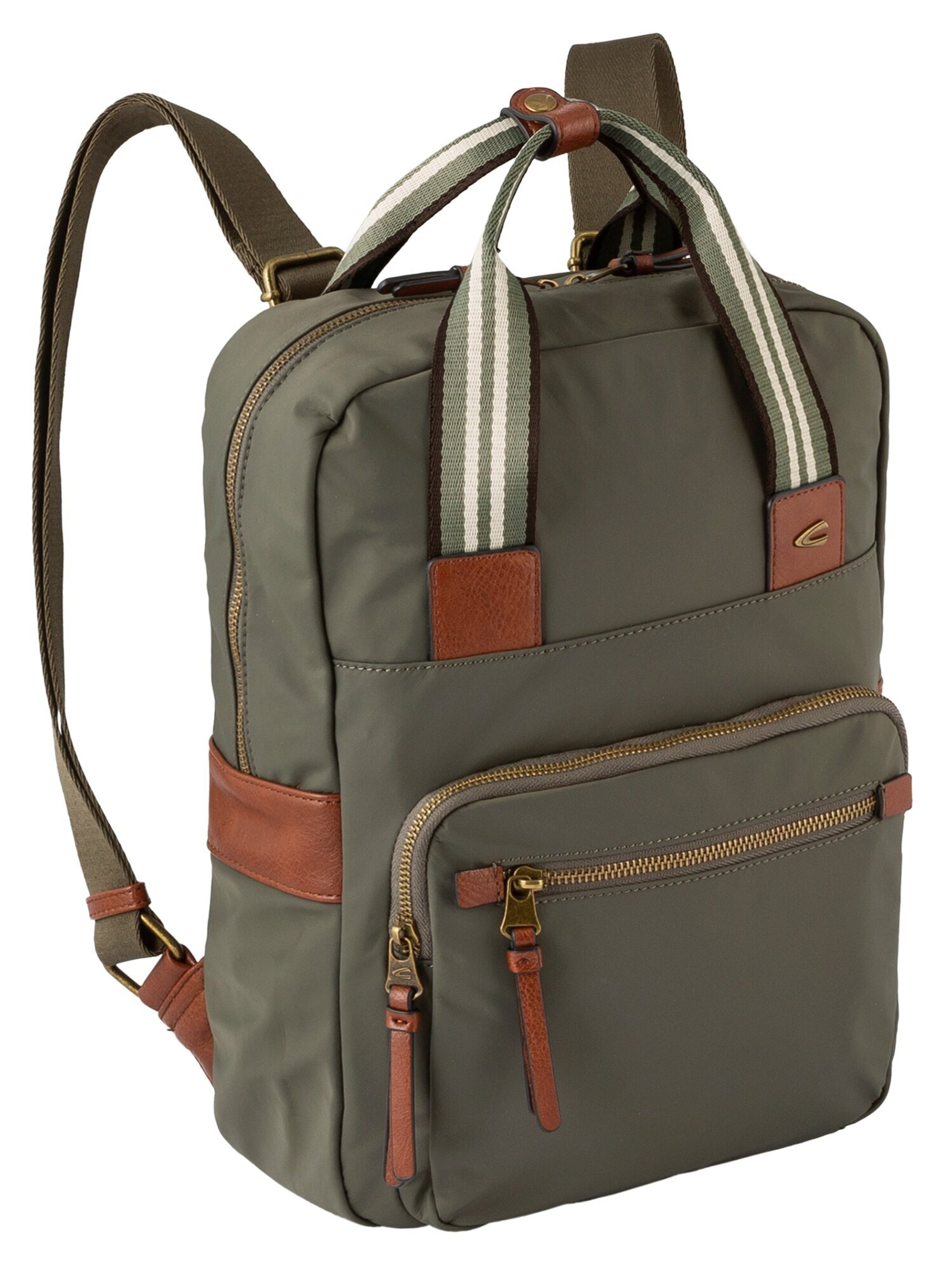 CAMEL ACTIVE Rucksack 'Bari' in Grün: Vorderseite