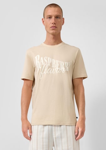 QS T-Shirt in Beige: Vorderseite