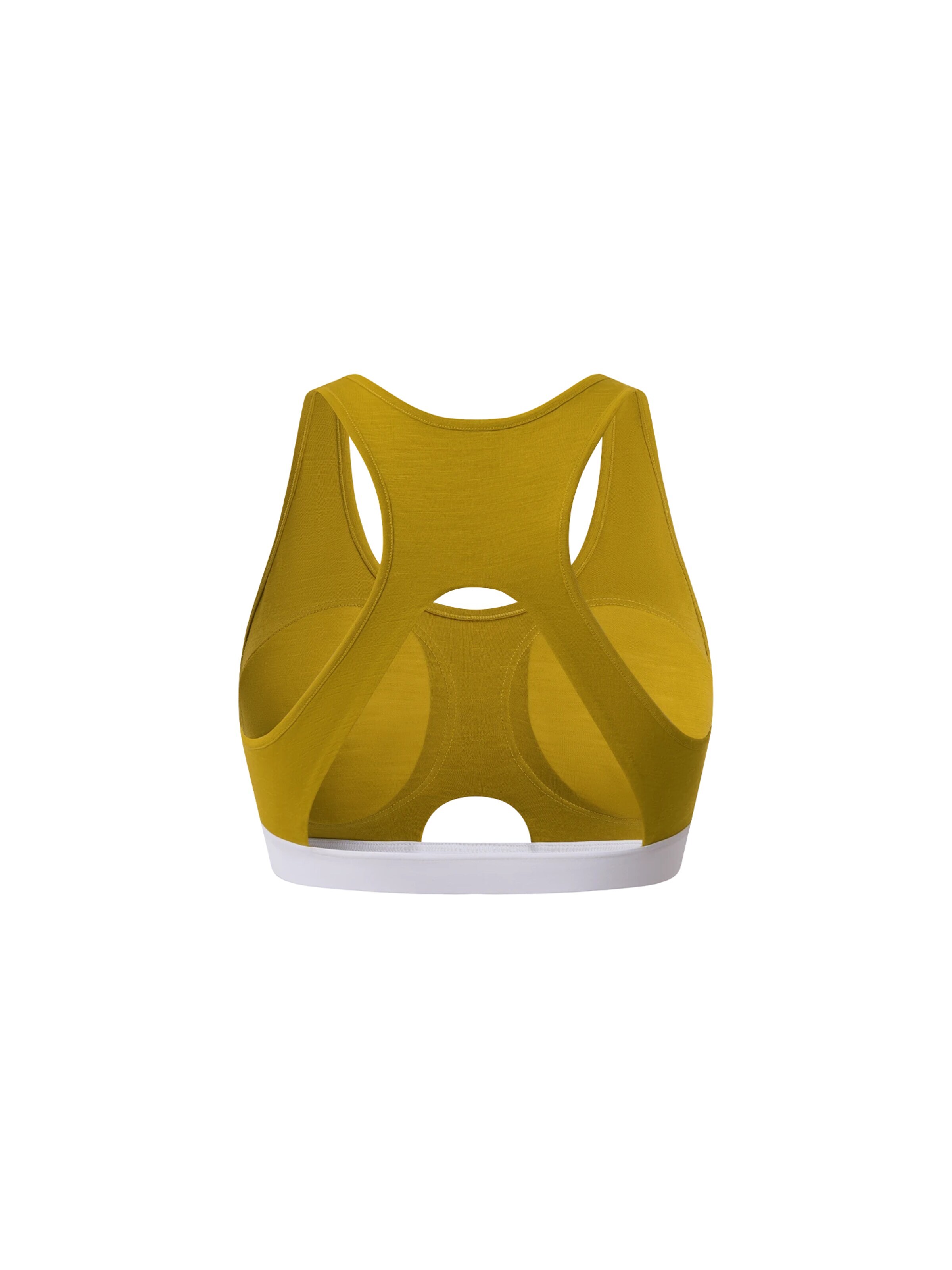 Classique Soutien-gorge de sport 'Merino Wool Sports Bra' Jelenew en jaune