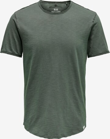 Only & Sons Shirt 'Benne' in Grey: front