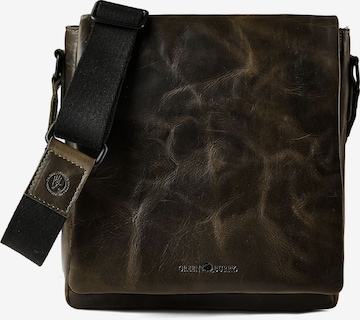 Borsa a tracolla 'Newport' di GREENBURRY in verde: frontale