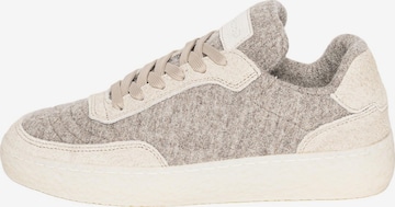 Gottstein Sneakers laag 'Wool Blaze' in Beige: voorkant