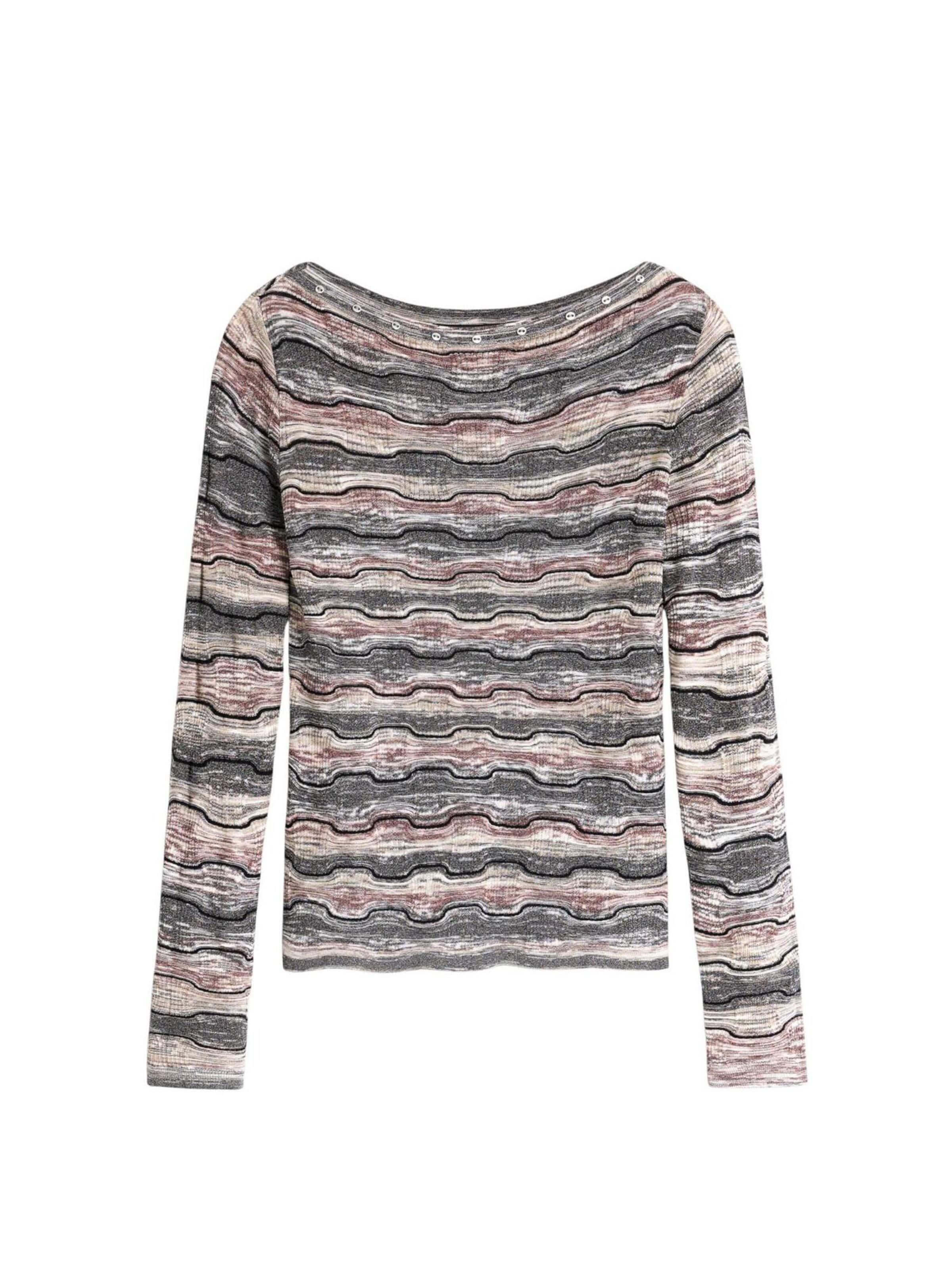 Desigual Trui 'JERS_BURT 26WWJF34' in Zwart: voorkant
