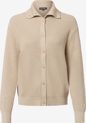Cardigan Franco Callegari en beige : devant